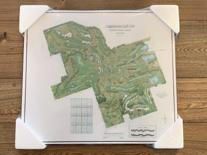 Course Map Plaques