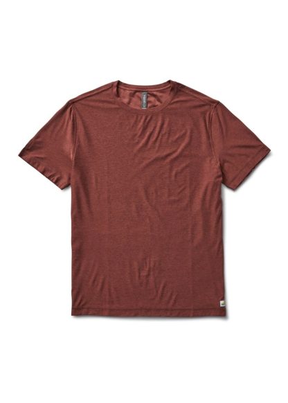 Vuori Strato Tech Tee - Cedar Heather